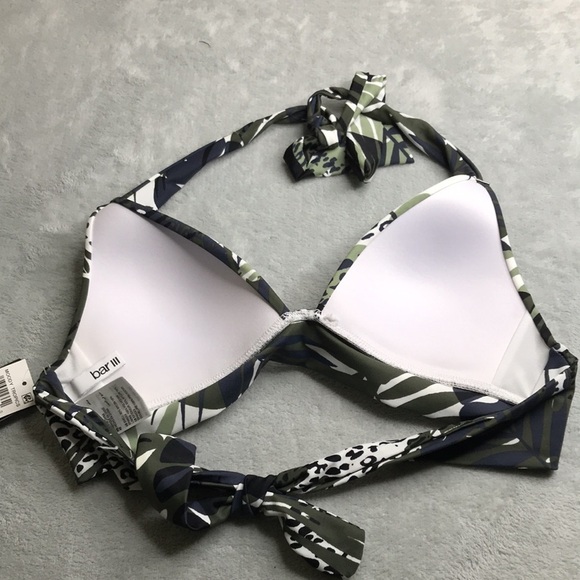 Bar III Tropical Print Bikini Women's size Small New - Picture 10 of 13